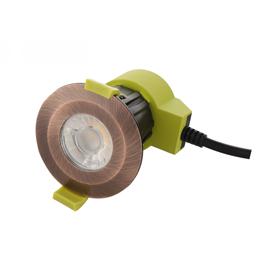 DL200051  Bazi; 10W Dimmable LED Downlight 840lm 38° 5000K IP65